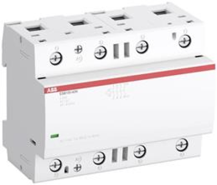 ESB100-40N-06 Инсталационен контактор 100А Uc=230V AC/DC