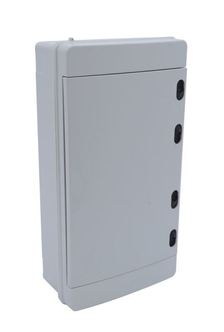Електромерно табло с плътен капак IP65, 240x460x132mm (за трифазен електромер и 9 предпазителя)