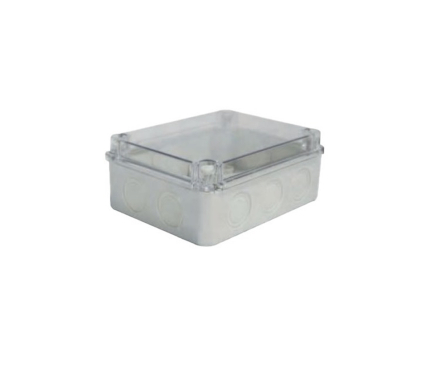 Разклонителна кутия с прозрачен капак, размер: 150x110x70mm, IP54
