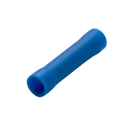 Изолиран кабелен втулков съединител 1.5-2.5mm2, L=26mm, 100 бр., цвят син,