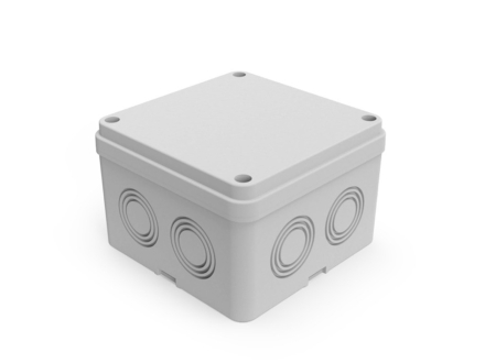 Разклонителна кутия за вграден монтаж 110х110х74mm, IP65, термопластична
