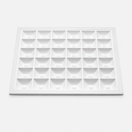 Квадратен LED панел 6×6 Anti-Glare, 40 W, 90 lm/W, 4000 K, 220–240 V, LB LIGHT