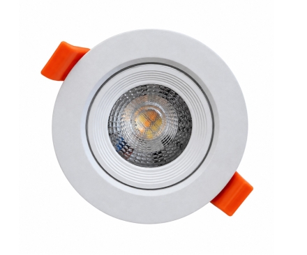 Кръгла LED луна за вграждане, 5 W, 425 lm, CCT, 240 V, LB LIGHT